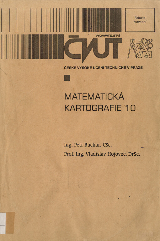Matematická kartografie 10