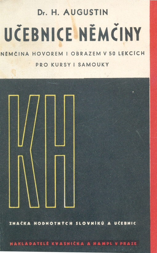 Učebnice němčiny: němčina hovorem i obrazem pro samouky a kursy