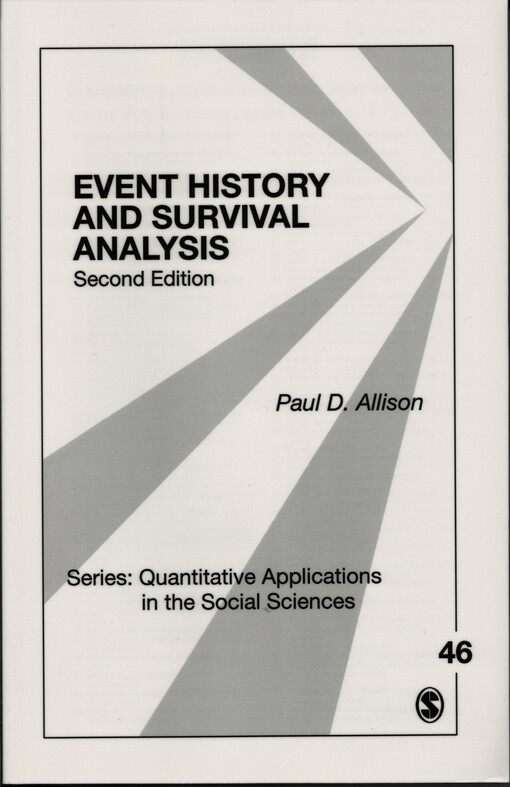 Event history and survival analysis