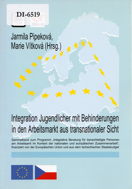 Integration Jugendlicher mit Behinderungen in den Arbeitsmarkt aus transnationaler Sicht: Sammelband zum Programm 