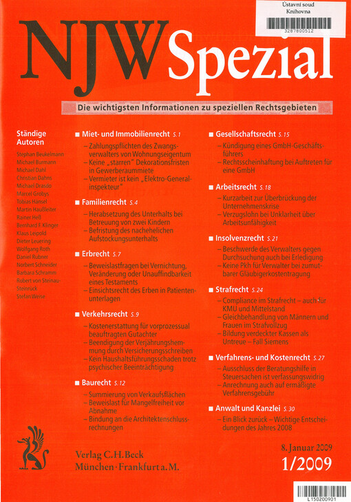 NJW Spezial