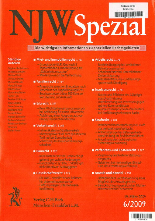 NJW Spezial