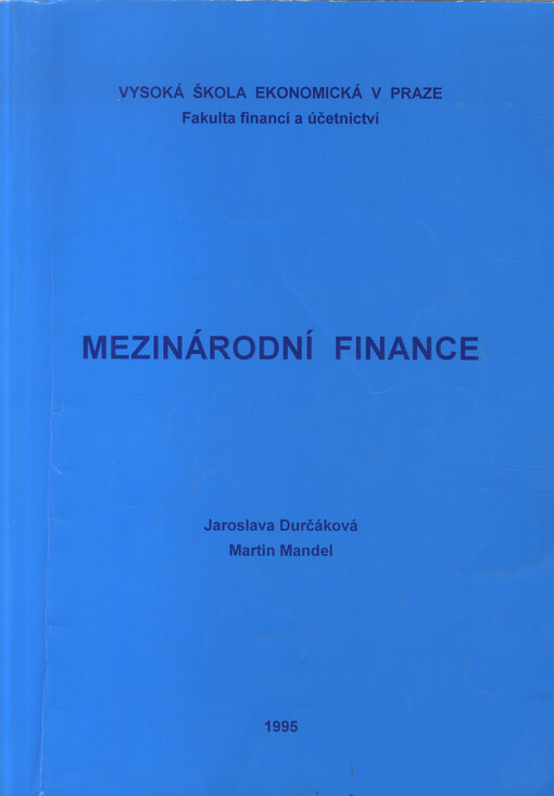 Mezinárodní finance