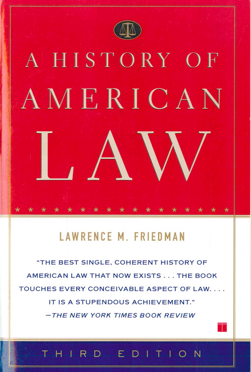 A history of American law