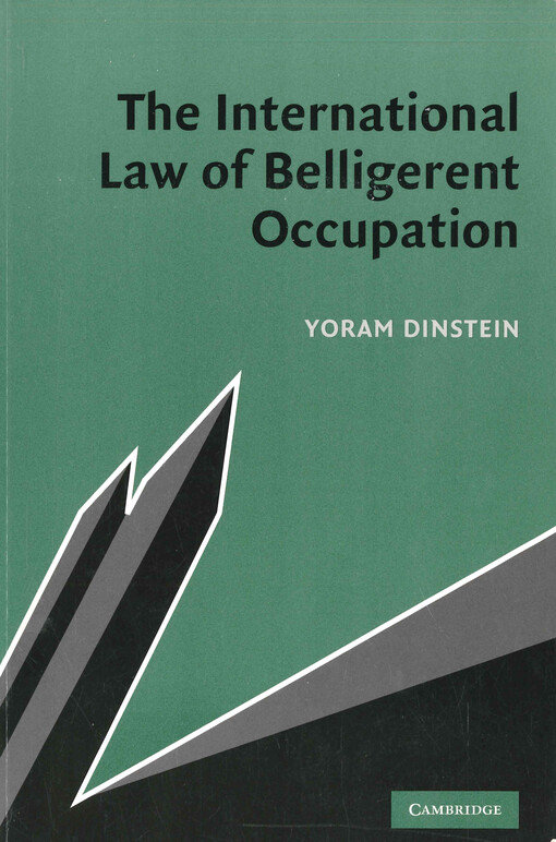 The international law of belligerent occupation
