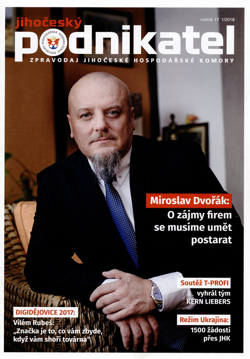 Jihočeský podnikatel : zpravodaj Jihočeské hospodářské komory