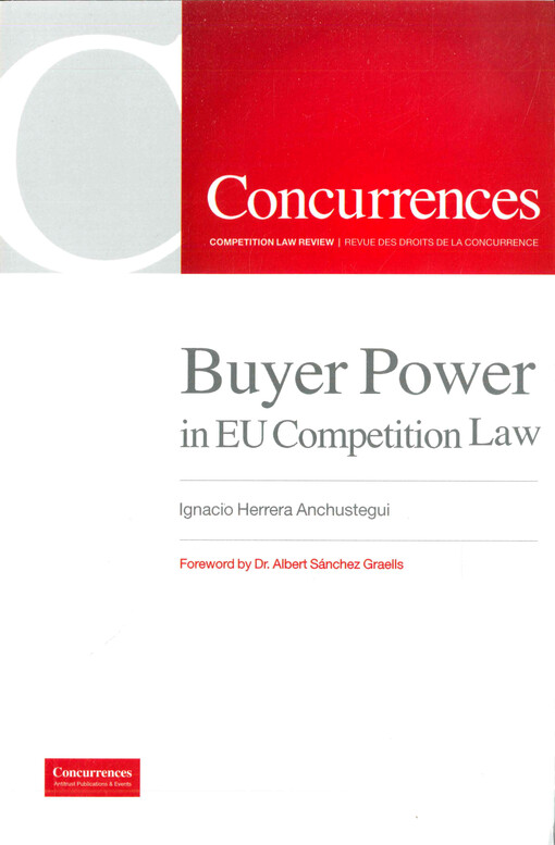 Buyer power in EU competition law
