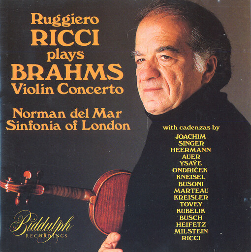 Ruggiero Ricci plays Brahms violin concerto