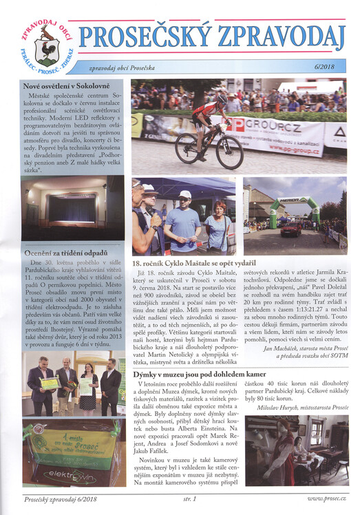 Prosečský zpravodaj : zpravodaj obcí Prosečska
