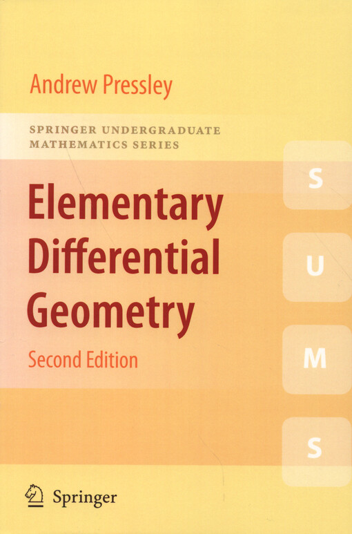 Elementary differential geometry