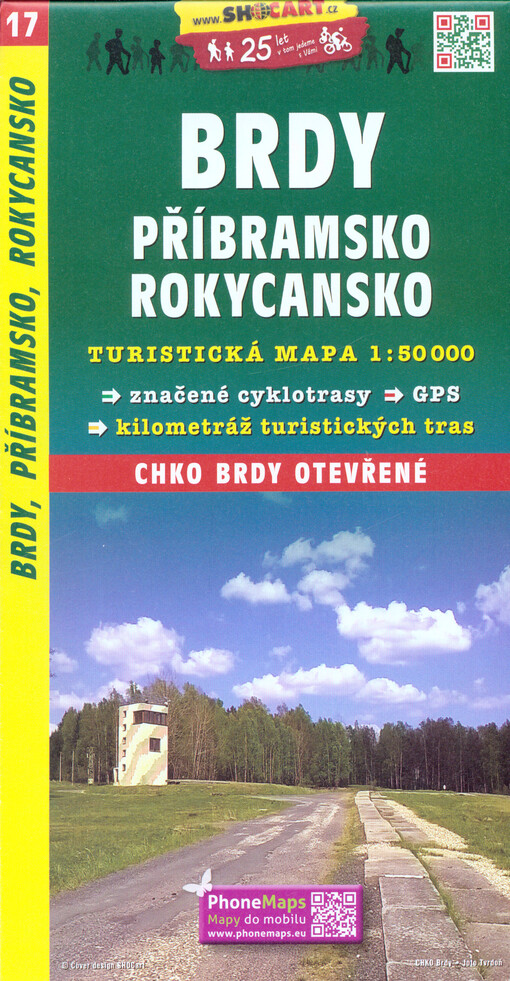 Brdy : Příbramsko, Rokycansko : turistická mapa 1:50 000