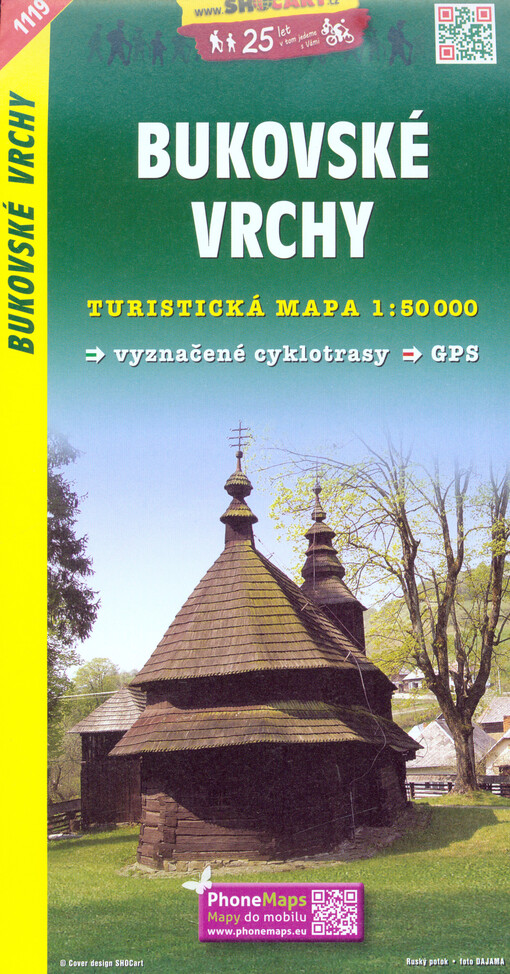Bukovské vrchy : turistická mapa 1:50 000