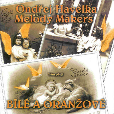 Bílé a oranžové