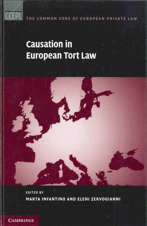 Causation in European tort law