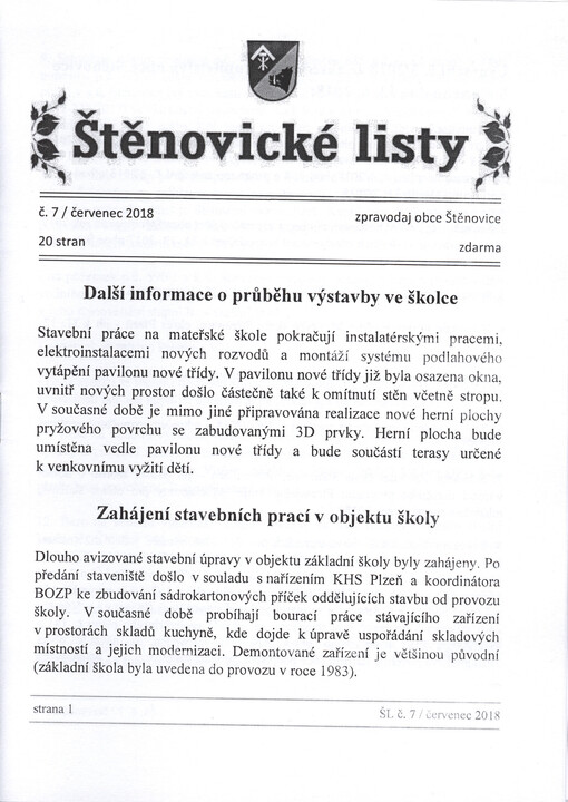 Štěnovické listy