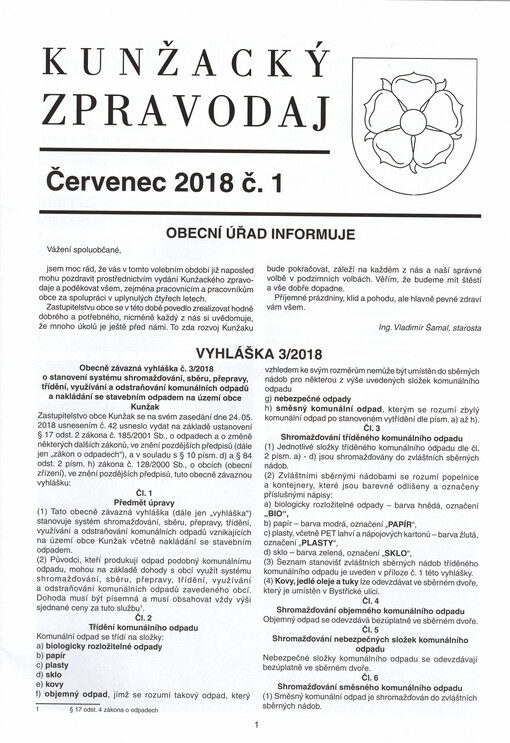 Kunžacký zpravodaj