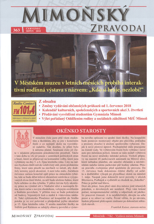 Mimoňský zpravodaj