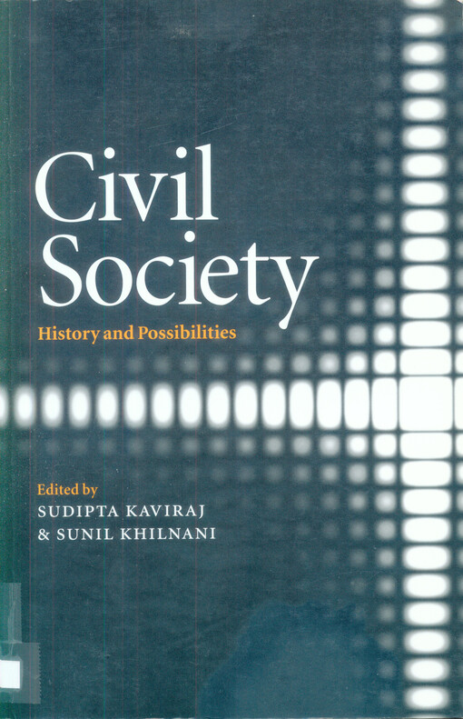 Civil society : history and possibilities