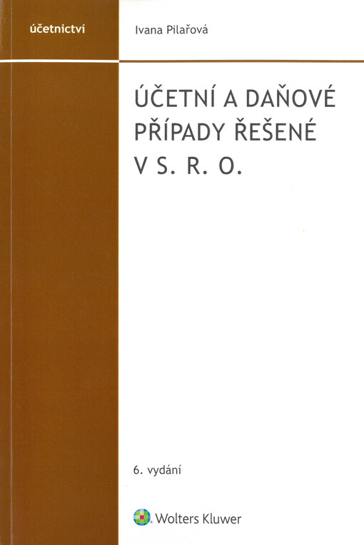 Účetní a daňové případy řešené v s.r.o.