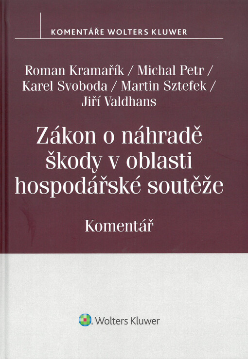 Zákon o náhradě škody v oblasti hospodářské soutěže