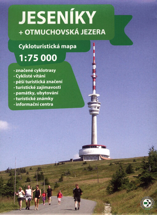 Jeseníky : + Otmuchovská jezera : cykloturistická mapa 1:75 000
