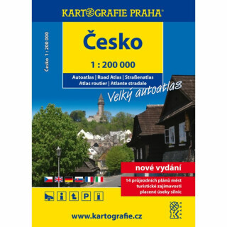 Česko :autoatlas 1:200 000, Páté vydání
