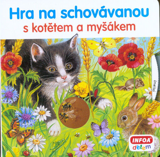 Hra na schovávanou s kotětem a myšákem