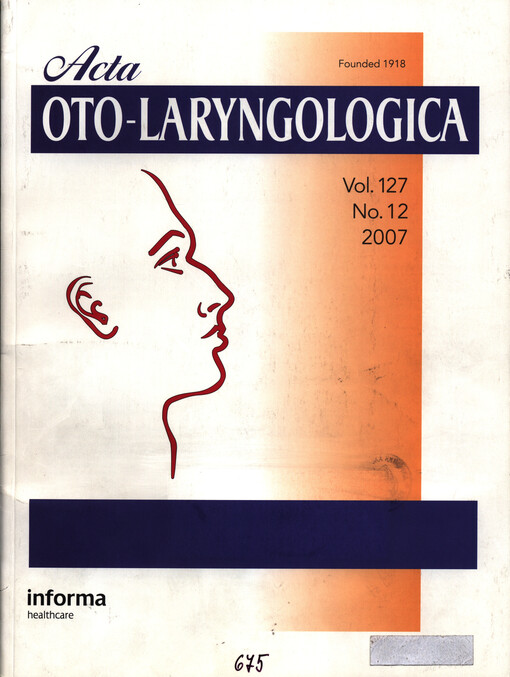 Acta oto-laryngologica