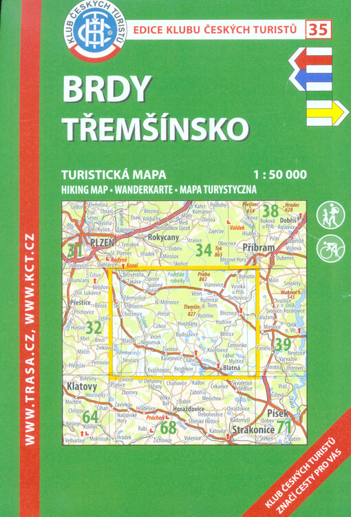 Brdy, Třemšínsko : turistická mapa 1:50 000
