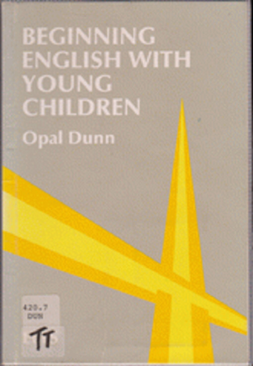 Beginning English with young children