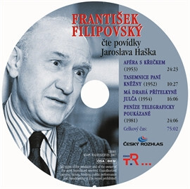 František Filipovský čte povídky Jaroslava Haška
