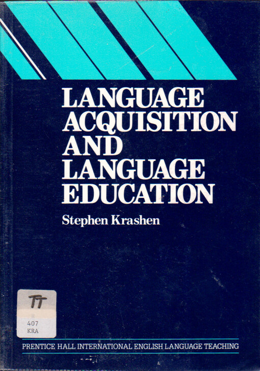 Language Acquisition and Language Education: Extensions and Applications
