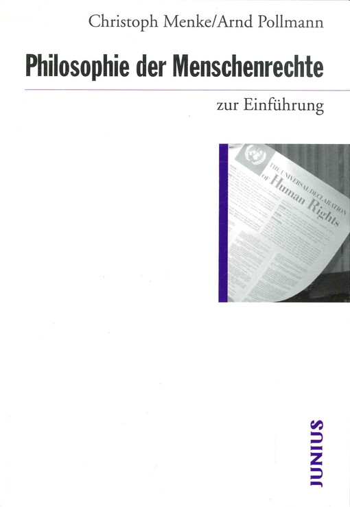 Philosophie der Menschenrechte zur Einführung