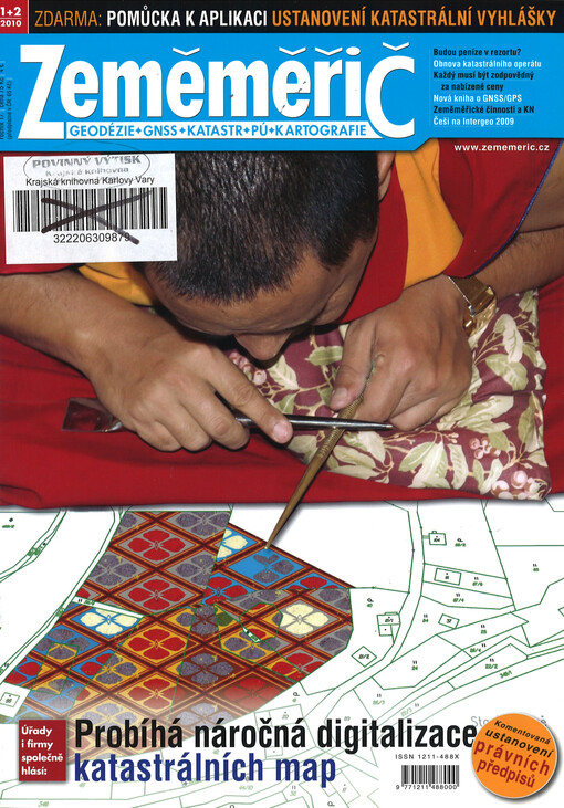 Zeměměřič : časopis o geodezii, katastru nemovitostí a kartografii