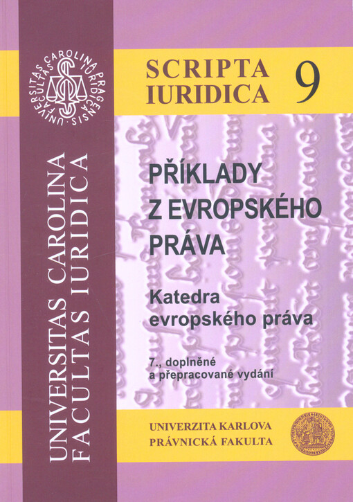 Příklady z evropského práva
