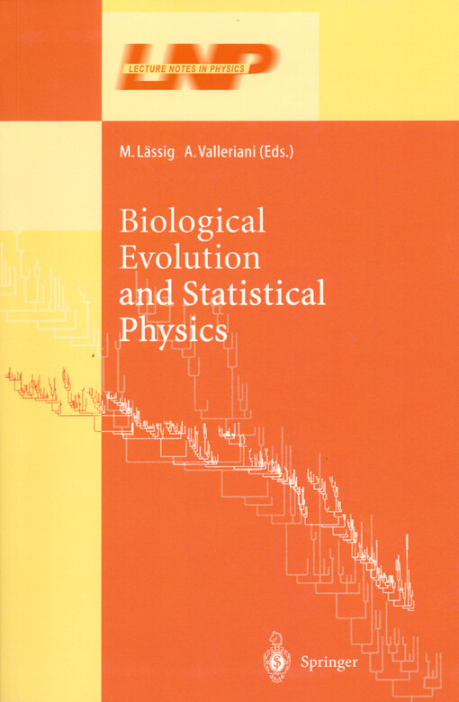 Biological evolution and statistical physics