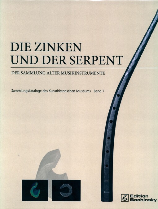 Die Zinken und der Serpent der Sammlung alter Musikinstrumente