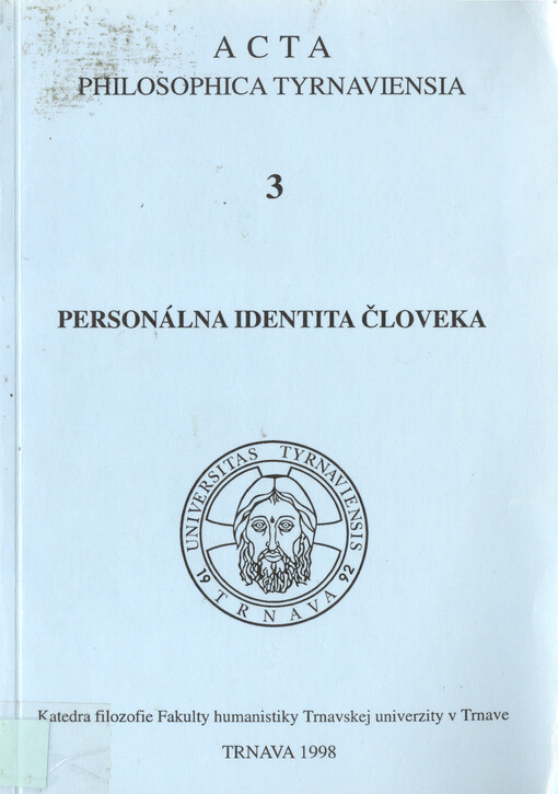 Personálna identita človeka