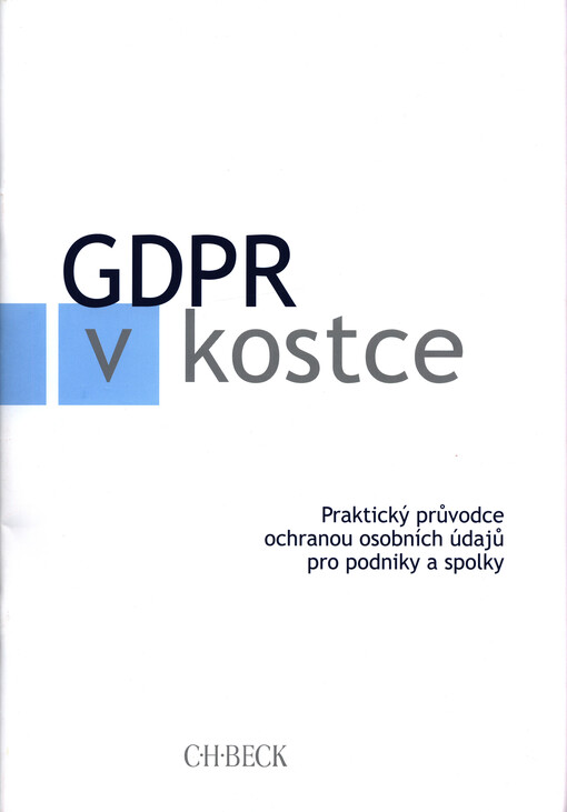 GDPR v kostce