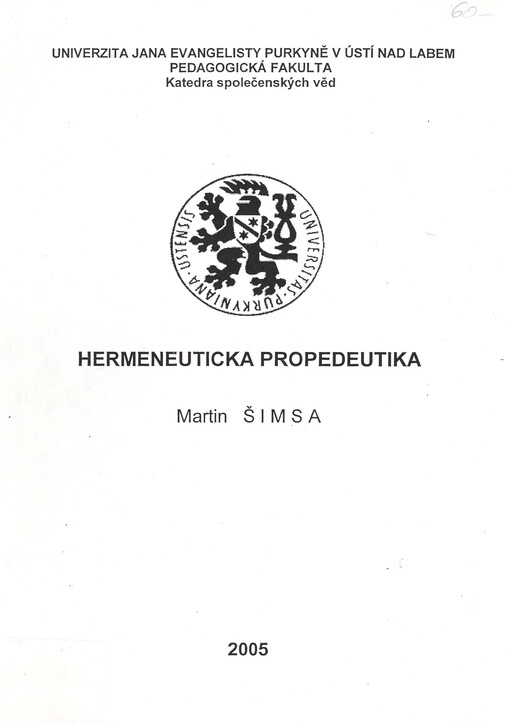 Hermeneutická propedeutika