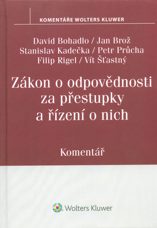 Zákon o odpovědnosti za přestupky a řízení o nich