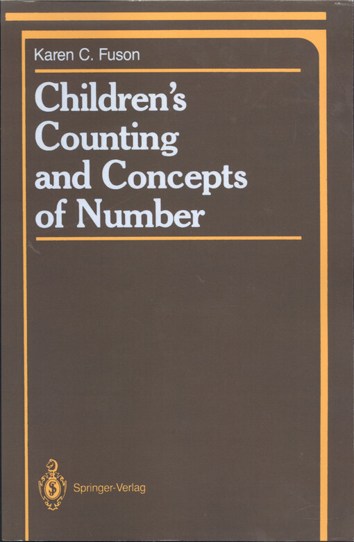Children's counting and concepts of number