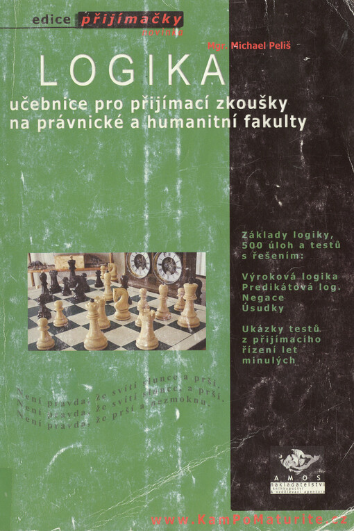 Logika : učebnice pro přijímací zkoušky na právnické a humanitní fakulty