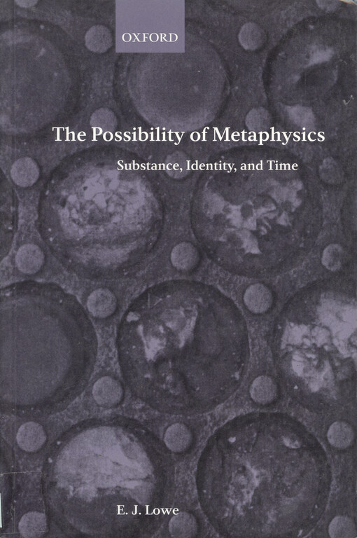 The possibility of metaphysics : substance, identity, and time