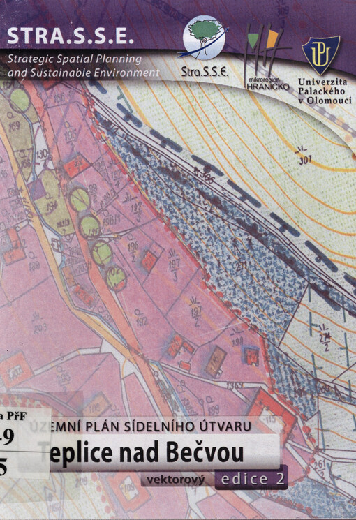 Teplice nad Bečvouúzemní plán sídelního útvaru : vektorový