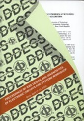 IEEE design and diagnostics of electronic circuits and systems: fifth international workshop IEEE DDECS 2002, Brno, Czech Republic, April 17-19, 2002 : proceedings
