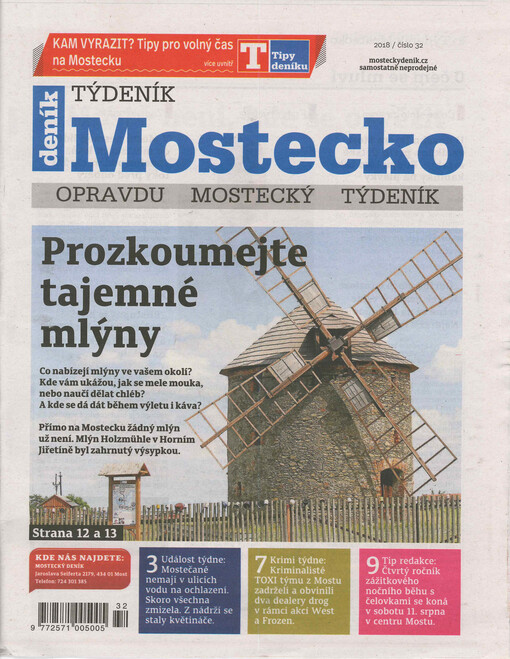 Týdeník Mostecko : opravdu mostecký týdeník
