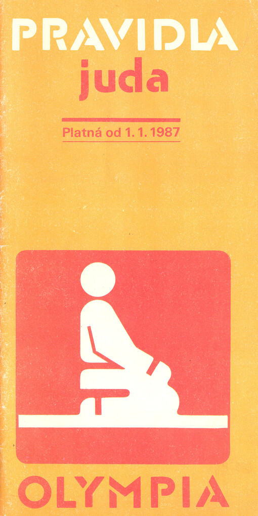 Pravidla juda :platná od 1. 1. 1987