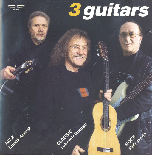 3 guitars : jazz, classic, rock 