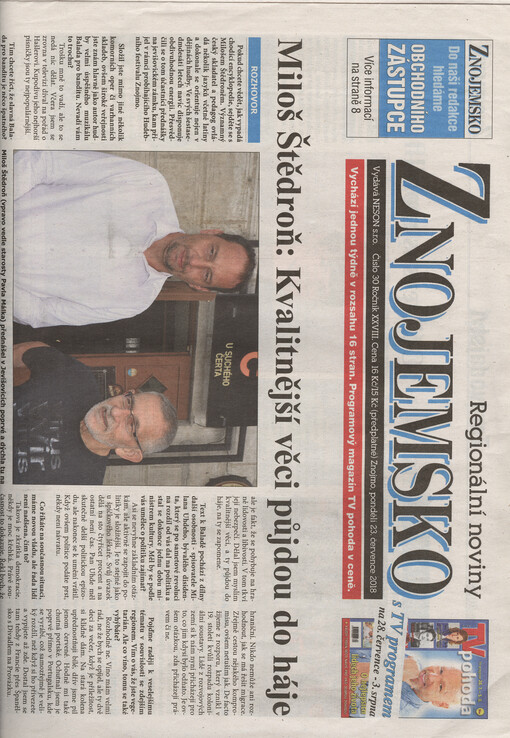 Znojemsko : regionální týdeník